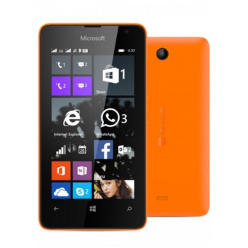 [ORIGINAL] Microsoft Lumia 430 - Dual SIM, 8GB Memory, Dual-core 1.2GHz (Orange)
