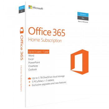 Microsoft Office 365 Home English APAC EM Subscr 1YR Medialess P2 (6GQ-00757) (Item No: GV160708211912)