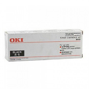 OKI C3100 Black Toner 3000pgs 42804520 ( item no : OKI C3100 BK )