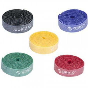 Orico CBT-5S Rainbow Reusable Velcro Cable Ties (Item No: D15-39)