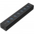 Orico H7013 7-Port USB3.0 Hub with 5V2A Power Adapter - Black (Item No: D15-66)