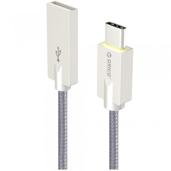 ORICO HCU-10 USB Type A to Type C Charge & Sync Cable 1M - Gray (Item No: D15-68)