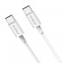 Orico BCU-10 1m 3A Type-C to Type-C Charge & Data Cable - White