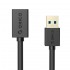 Orico CER3 USB 3.0 AM to AF 1.5m Round USB Cable - Black