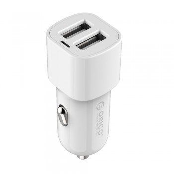 Orico UCL-2U 2 Port Car Charger total 3.4A - White