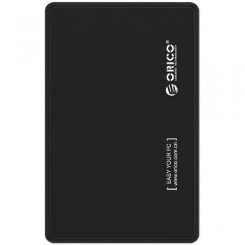 Orico 2588US 2.5" USB2.0 Portable HDD Enclosure (Black) (Item No: D15-03)