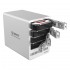 Orico 9548RU3 4 Bay 3.5" USB3.0 SATA HDD External Enclosure with RAID - Silver