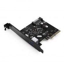 Orico PA31-AC Superspeed+ 1 x USB 3.1 & 1 x USB 3.1 Type C Port PCI-Express Card
