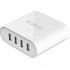 ORICO DCH-4U 4 Port USB Wall Charger 6.2A (White) (Item No: D15-52)