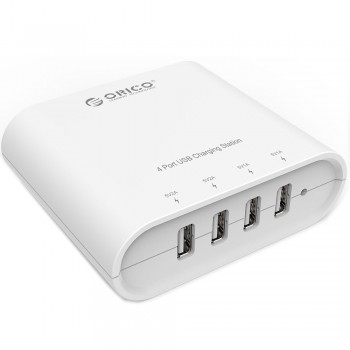 Orico DCH-4U 4 Port USB Wall Charger 6.2A (White)