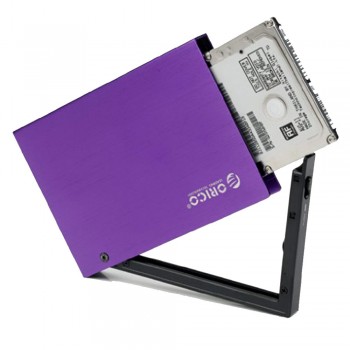Orico 2595US3 2.5" USB3.0 SATA HDD Enclosure with protection case - Purple (Item No: D15-08)