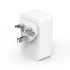 Orico S4U Travel Adapter with 1 Universal AC and 4 USB Charging Port - White