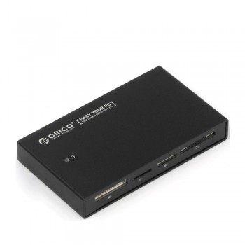 Orico 7566C3 All In One Aluminium USB3.0 Card Reader - Black