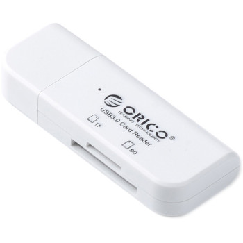 Orico CTU31 USB3.0 SD & TF card reader - White EOL-7/1/2017