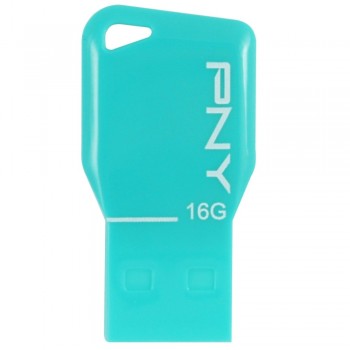 PNY Key Attache USB Flash Drive 16GB - Blue (Item No: PNYKEYATTB16) A4R2B102