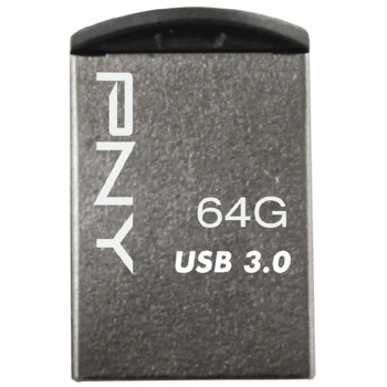 PNY Micro M3 Attache USB3.0 Flash Drive - 64GB (Item No: PNYM3ATT64G) EOL-17/1/2017