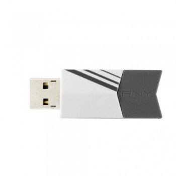 PNY V1 Attache Skid-Proof Rear Cover USB Flash Drive - 16GB (Item No: PNYV1ATTSPR 16G) A4R1B82