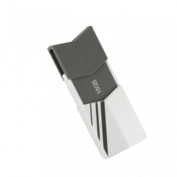 PNY V1 Attache Skid-Proof Rear Cover USB Flash Drive - 32GB (Item No: PNYV1ATTSPR 32G) A4R2B128