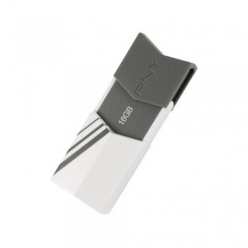 PNY V1 Attache Skid-Proof Rear Cover USB Flash Drive - 8GB (Item No: PNYV1ATTSPR 8G) A4R2B134