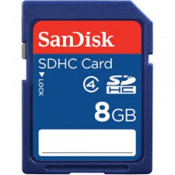 SanDisk Class4 SDHC Memory Card - 8GB (Item: SDSDB-008G-B35) A4R1B77