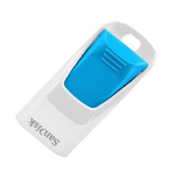 SanDisk Cruzer Edge USB Flash Drive 32GB - Blue (Item No: SDCZ51032GB35BL)