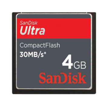SanDisk Ultra CompactFlash Memory Card - 4GB (item no:SDCFH-004G-U46) EOL-17/10/2016