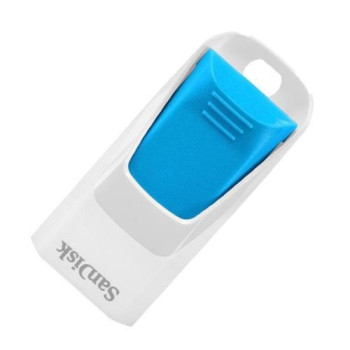 SanDisk Cruzer Edge USB Flash Drive 64GB - Blue (Item No: SDCZ51064GB35BL)