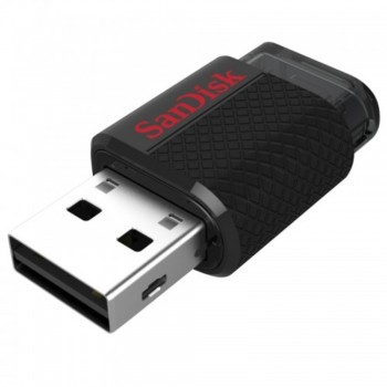 SanDisk Ultra Dual USB Flash Drive - 16GB (Item No: SDDD-016G-G46) A4R2B113