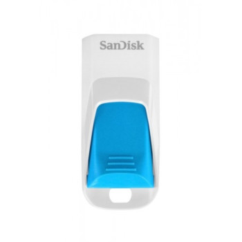 Sandisk Cruzer Edge White/Blue - 16gb (Item No: SDCZ51W016GB35B)