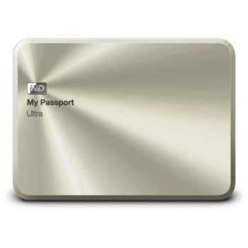 WD My Passport Ultra Metal Edition - 2TB - Champagne Gold (Item No: WDBEZW0020BCG) A4R3B5