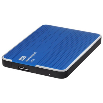 WD My Passport Ultra USB 3.0 Portable External Hard Drive 500GB - Blue (Item No: WDBPGC5000ABL) A4R3B1