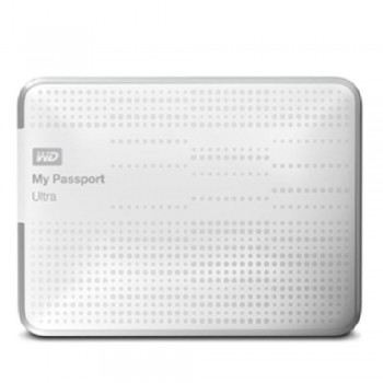 WD My Passport Ultra 2.5" USB3.0 Premium Portable External Hard Drive 2TB - White (Item No: WDBBKD0020BWT)