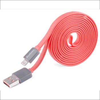 Yoobao Colourful Lightning 80cm Cable - Red (Item No: YB406-CBL-RED) A4R2B84 - while stock last EOL