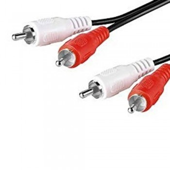 2 RCA to 2 RCA (male) to (male) Cable 1.5m