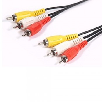 3 RCA to 3 RCA (male) to (male) Cable 10m