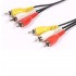 3 RCA to 3 RCA (male) to (male) Cable 5m