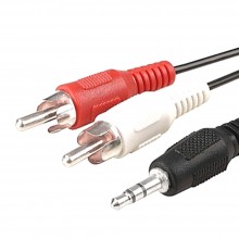 3.5mm to 2 RCA Cable (male) to (male) 1.5m