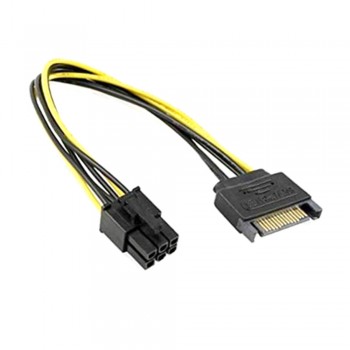 6 Pin to SATA Power Cable
