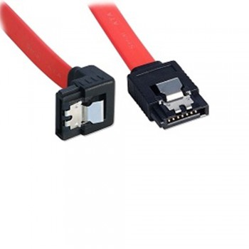 Sata Cable With Clip L Type 0.5m