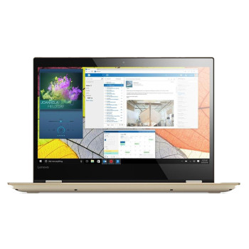 Lenovo Yoga 520-14IKBR Laptop, 14.0 FHDIPS AG Touch, I5-8250U(/4G/256GBPCIE/GT940MX 2G, Gold, Win10, 2Yrs Onsite