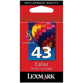 Lexmark #43 Colour Print Cartrdge 350pgs-P350