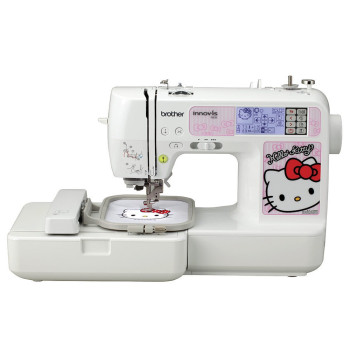 Brother NV980K New embroidery & sewing machine with built-in Hello Kitty embroidery patterns