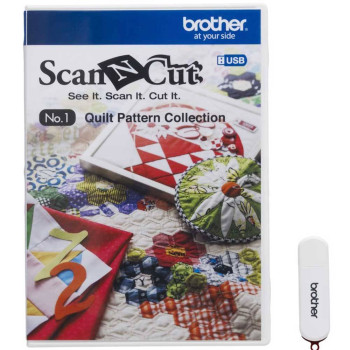 Brother CAUSB1 USB No 1 Quilt Pattern Collection
