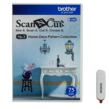 Brother CAUSB3 USB No 3 Home Deco Collection