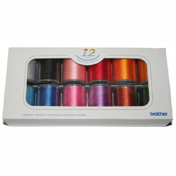 Brother ETS-12N 12 color embroidery thread