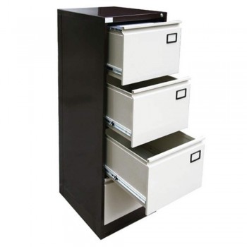 Steel Filing Cabinet LX44GN - 4-Drawer