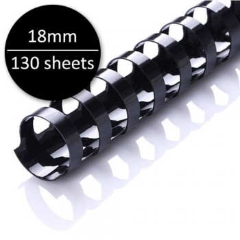 Comb Binding Plastic — A4, 18mm, 130sheets (Item No :B11-69) A1R4B56