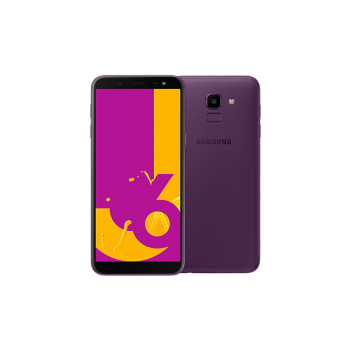 Samsung Galaxy J6 5.6" HD+ Super AMOLED SmartPhone (2018) - 32gb, 3gb, 13mp, 3000mAh, Purple