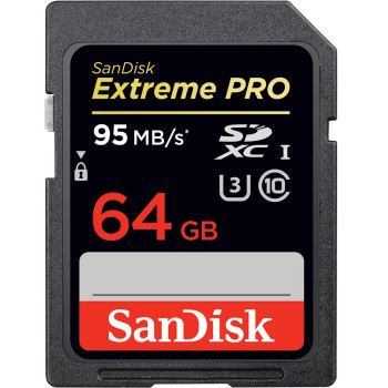 SanDisk ExtrPro 95MB SDHC UHS-I MCard-64GB (item no: SDSDXPA-064G-X4)