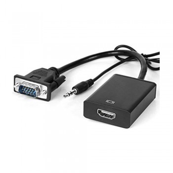 VGA (M) to HDMI (F) + Audio Cable (20cm)